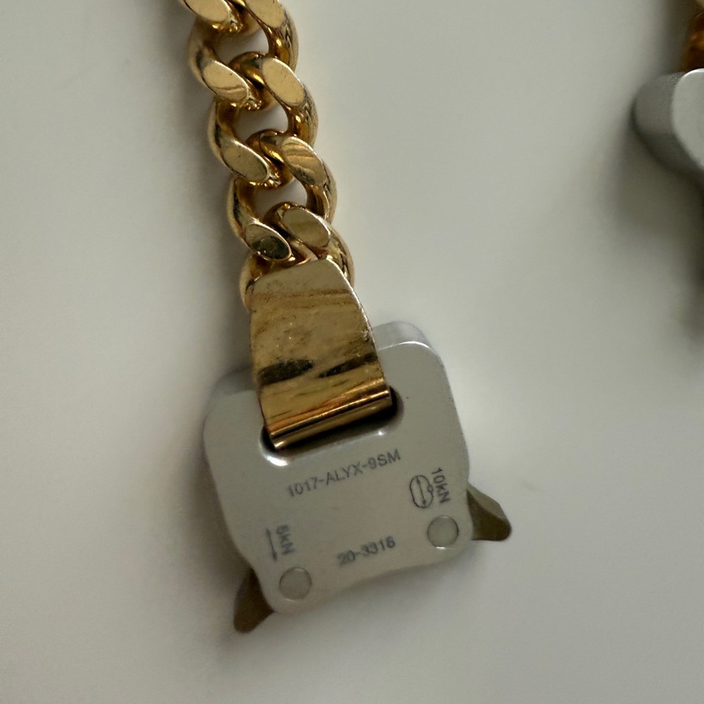 Gold and Silver Chain Bracelet - Picture 2 of 5